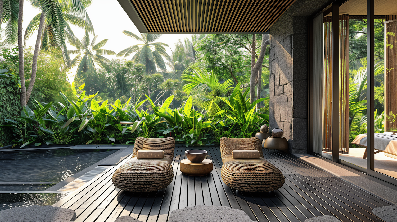 Crafting Serene Outdoor Environments